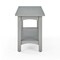 Alaterre Furniture Coventry 36"W Coat Hook with Bench Hall Tree Set, Gray ANCT030940 - alternate 3